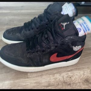 Air Jordan 1 Multicolor Black/University Red-Blue